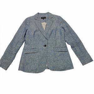 Talbots Women's chambray blue Blazer size 2